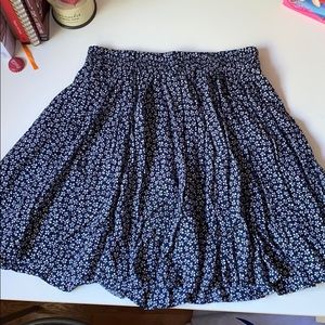 BRANDY MELVILLE Floral Skater Skirt!